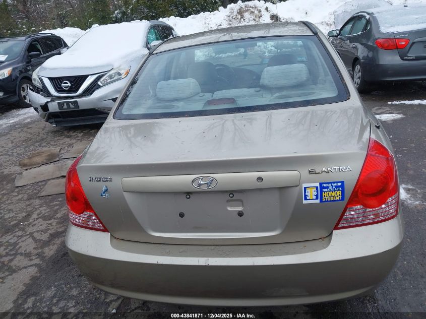 2005 Hyundai Elantra Gls/Gt VIN: KMHDN46D85U124341 Lot: 43841871
