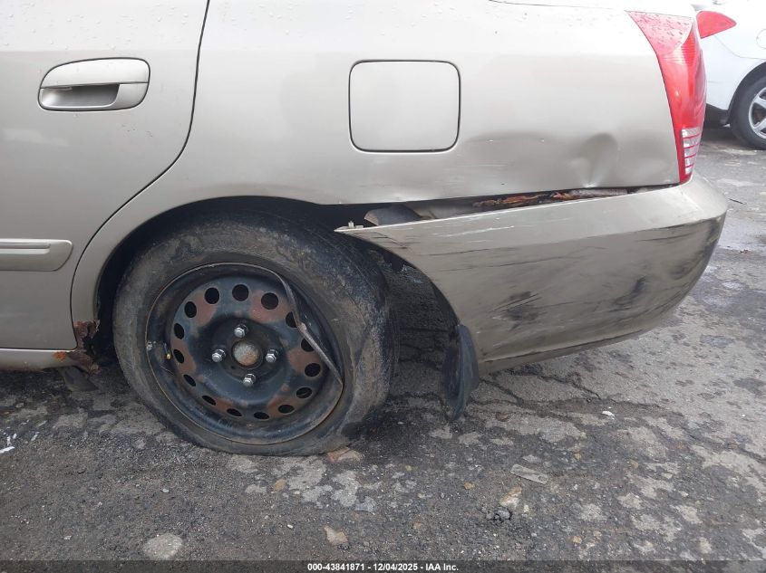 2005 Hyundai Elantra Gls/Gt VIN: KMHDN46D85U124341 Lot: 43841871