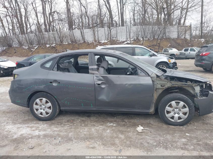 2009 Hyundai Elantra Gls VIN: KMHDU46DX9U671927 Lot: 43841998