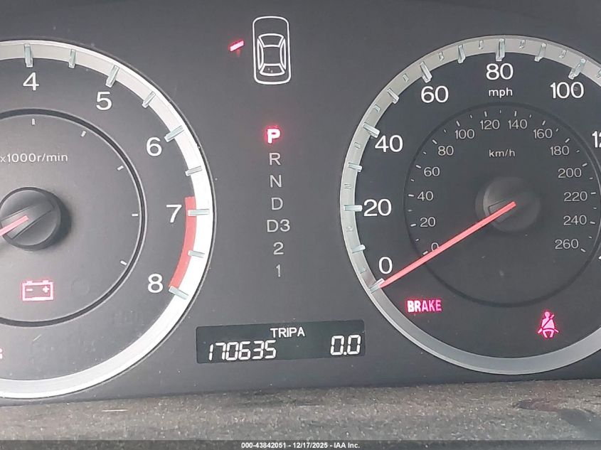 2012 Honda Accord 3.5 Ex-L VIN: 1HGCP3F80CA011409 Lot: 43842051