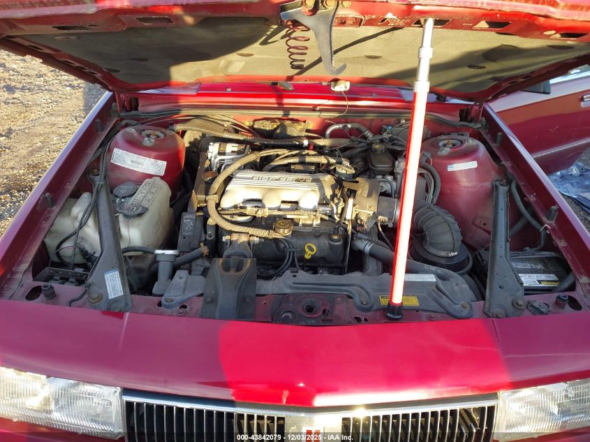 1996 Oldsmobile Ciera Sl VIN: 1G3AJ55M6T6302596 Lot: 43842079