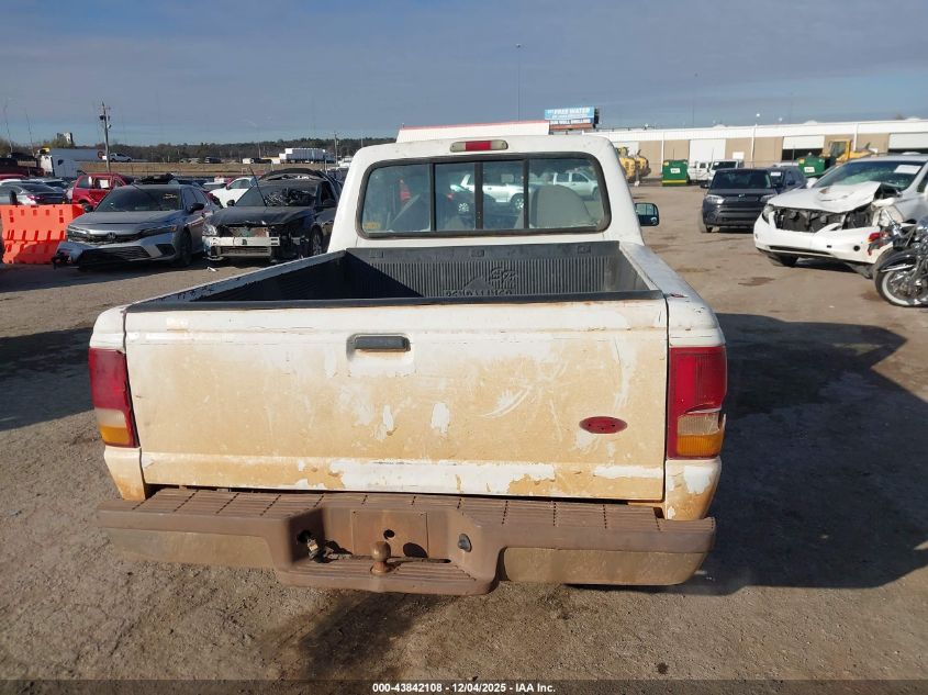 1997 Ford Ranger Splash/Xl/Xlt VIN: 1FTCR10A7VUB70213 Lot: 43842108