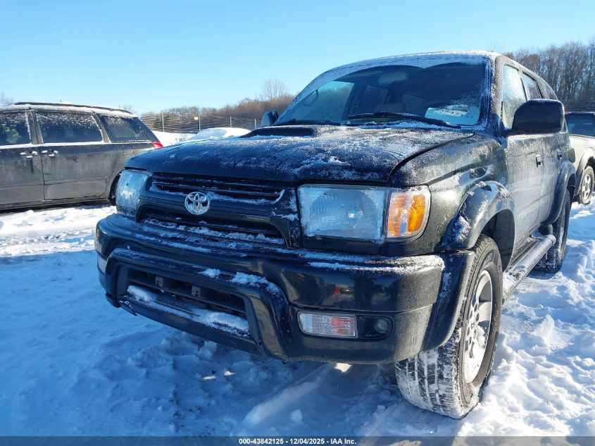 2001 Toyota 4Runner Sr5 V6 VIN: JT3HN86RX10332803 Lot: 43842125