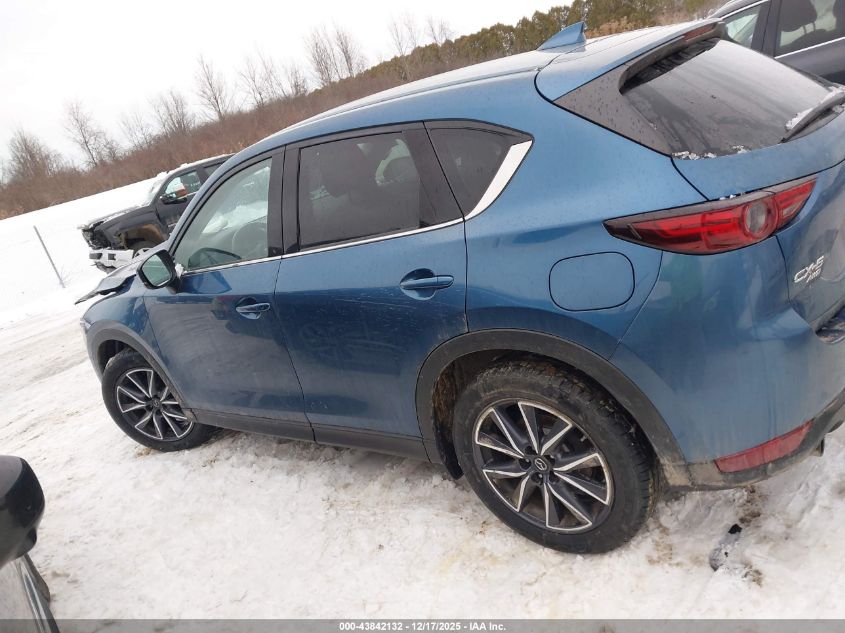 2018 Mazda Cx-5 Grand Touring VIN: JM3KFBDM3J0355222 Lot: 43842132