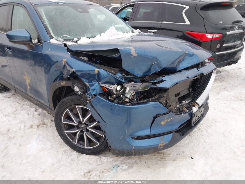 2018 Mazda Cx-5 Grand Touring VIN: JM3KFBDM3J0355222 Lot: 43842132