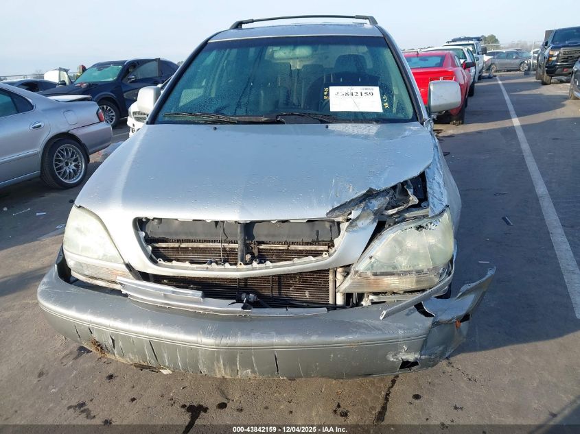 2002 Lexus Rx 300 VIN: JTJHF10U820250208 Lot: 43842159