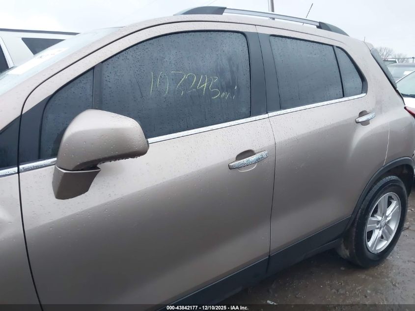 2018 Chevrolet Trax Lt VIN: 3GNCJLSB0JL372430 Lot: 43842177