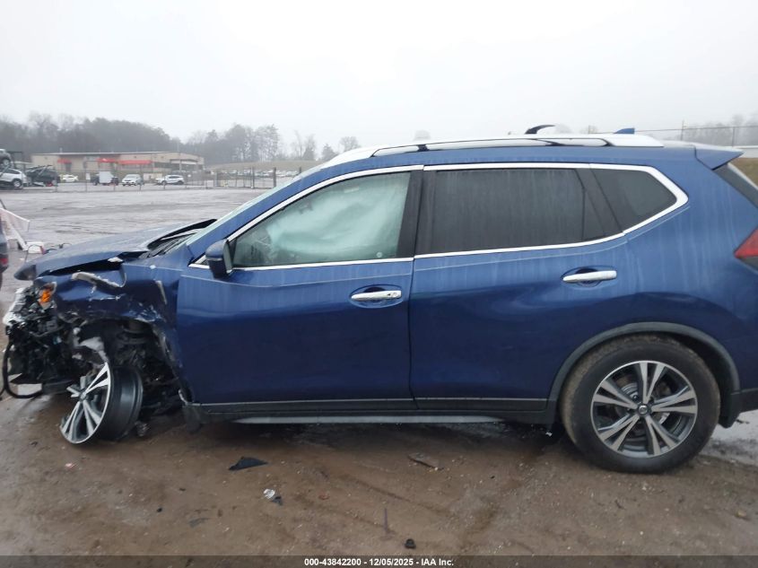 2019 Nissan Rogue Sv VIN: JN8AT2MV8KW379556 Lot: 43842200