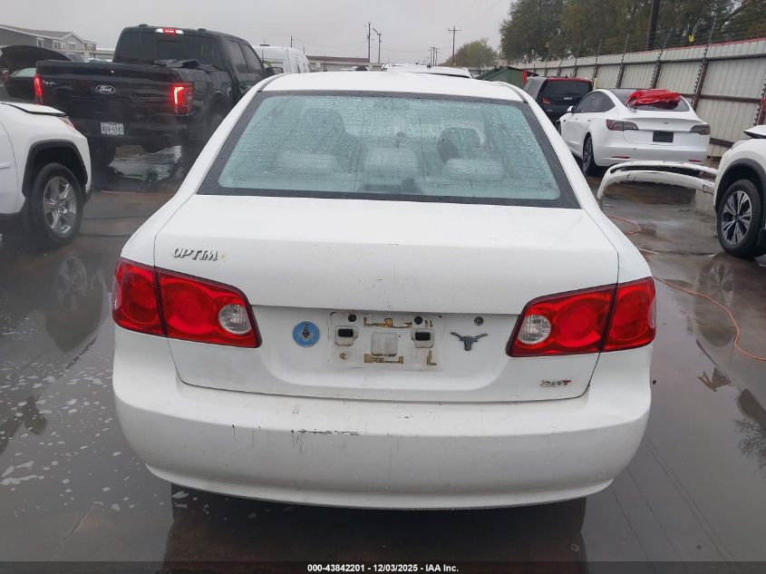 2007 Kia Optima Lx VIN: KNAGE123375123637 Lot: 43842201