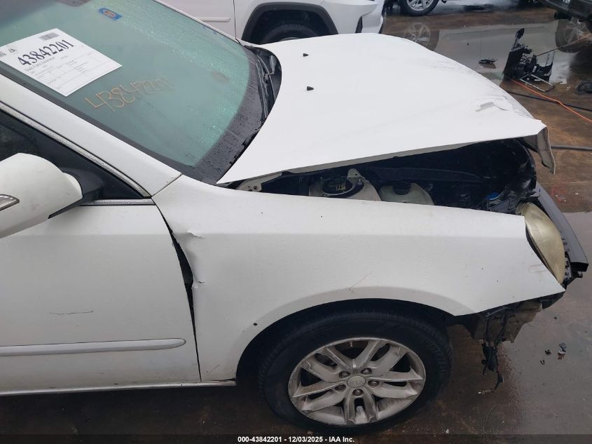 2007 Kia Optima Lx VIN: KNAGE123375123637 Lot: 43842201