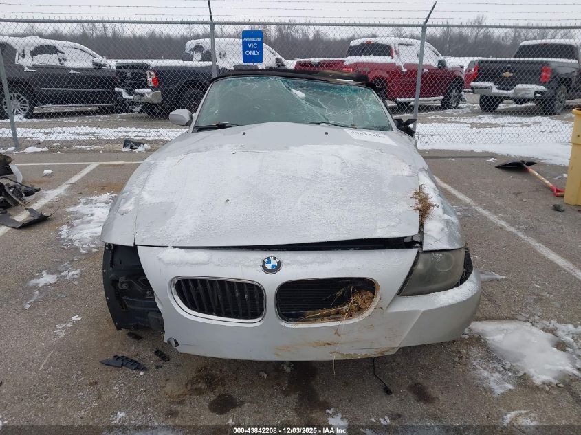 2006 BMW Z4 3.0I VIN: 4USBU33516LW59504 Lot: 43842208