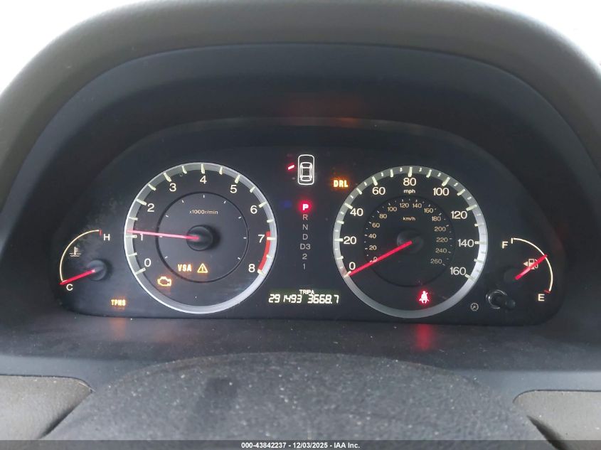 2009 Honda Accord 2.4 Lx VIN: 1HGCP26349A153348 Lot: 43842237