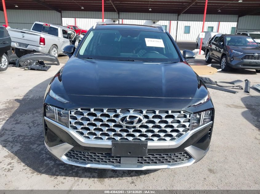 2022 Hyundai Santa Fe Hybrid Limited VIN: KM8S5DA1XNU052613 Lot: 43842263