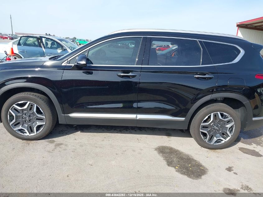 2022 Hyundai Santa Fe Hybrid Limited VIN: KM8S5DA1XNU052613 Lot: 43842263