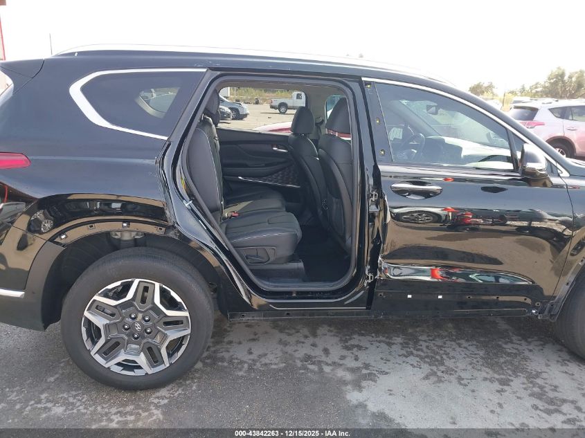 2022 Hyundai Santa Fe Hybrid Limited VIN: KM8S5DA1XNU052613 Lot: 43842263