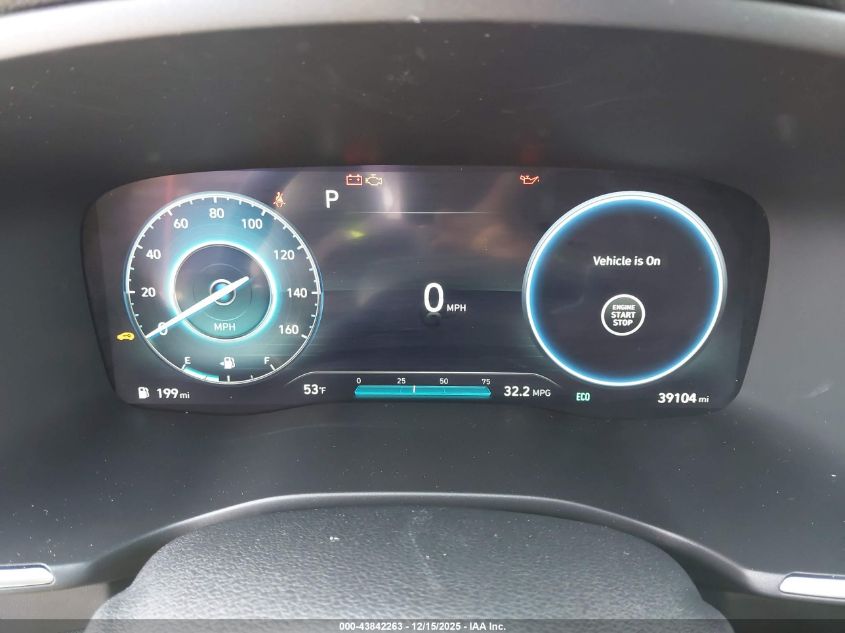 2022 Hyundai Santa Fe Hybrid Limited VIN: KM8S5DA1XNU052613 Lot: 43842263