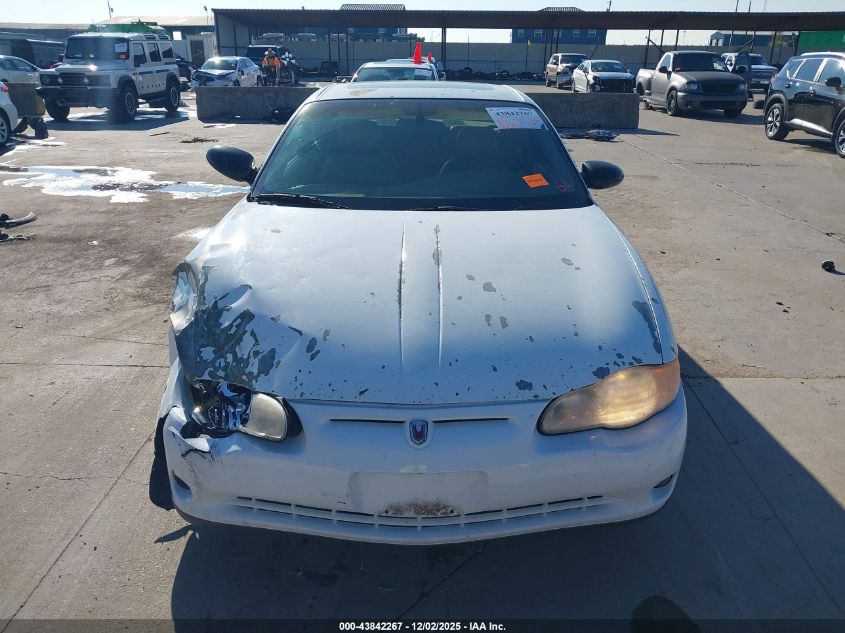 2000 Chevrolet Monte Carlo Ls VIN: 2G1WW12E0Y9211328 Lot: 43842267