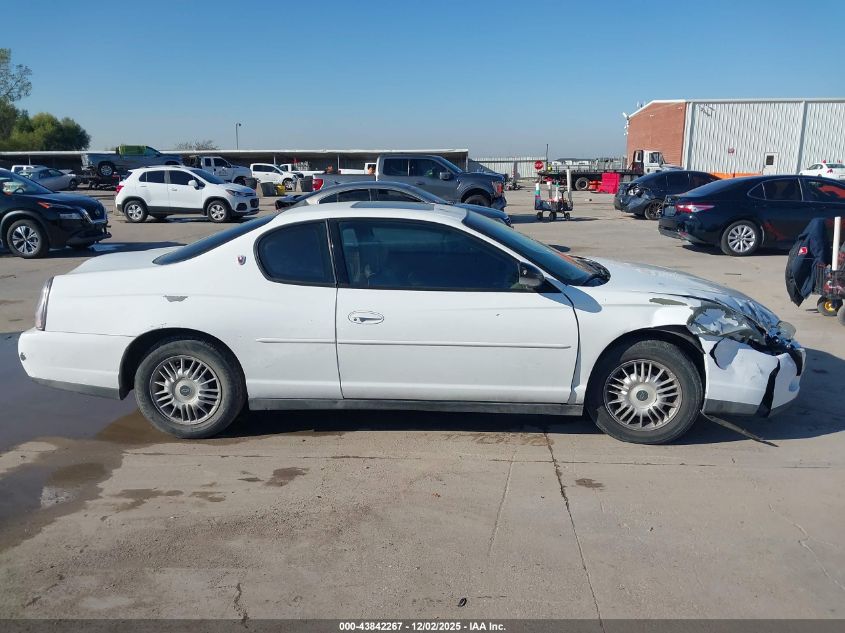 2000 Chevrolet Monte Carlo Ls VIN: 2G1WW12E0Y9211328 Lot: 43842267