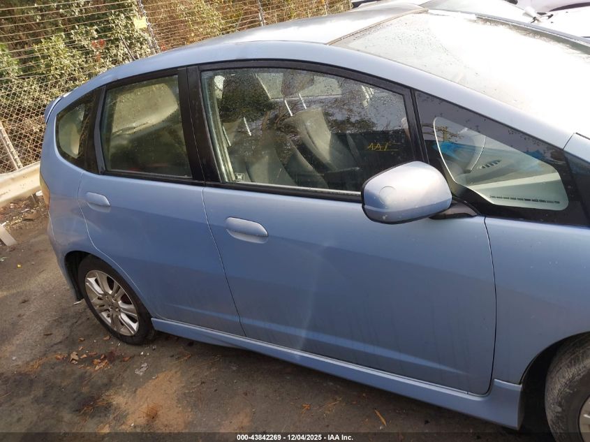 2009 Honda Fit Sport VIN: JHMGE88619S018062 Lot: 43842269