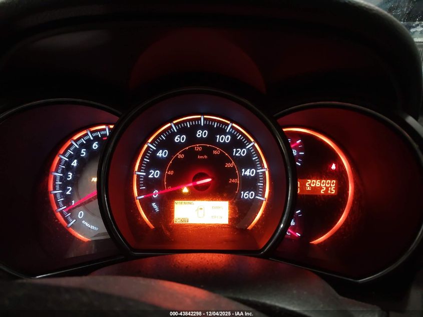 2009 Nissan Murano S VIN: JN8AZ18W99W116174 Lot: 43842298