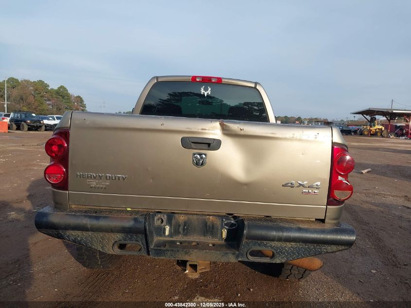 2007 Dodge Ram 2500 Slt/Trx4 Off Road/Sport/Power Wagon VIN: 3D7KS28C87G757351 Lot: 43842300