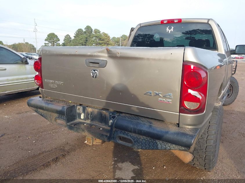 2007 Dodge Ram 2500 Slt/Trx4 Off Road/Sport/Power Wagon VIN: 3D7KS28C87G757351 Lot: 43842300