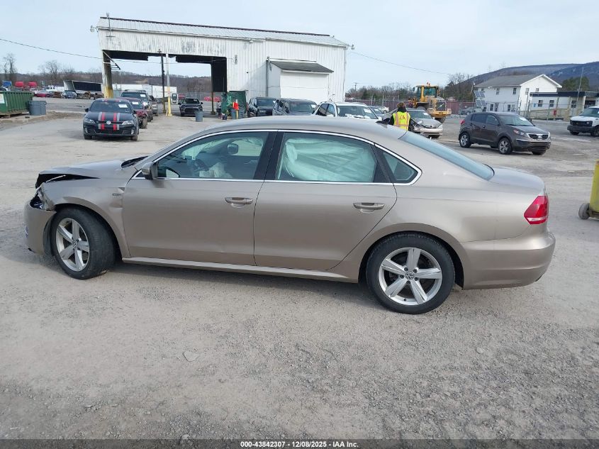 2015 Volkswagen Passat 1.8T Limited Edition VIN: 1VWAT7A33FC110493 Lot: 43842307