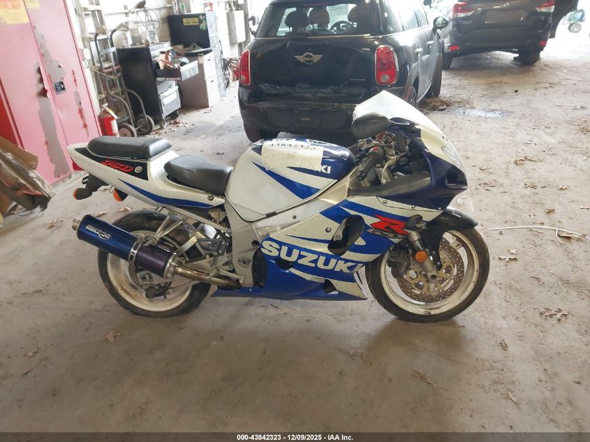 2002 Suzuki Gsx-R750 VIN: JS1GR7HA822107292 Lot: 43842323