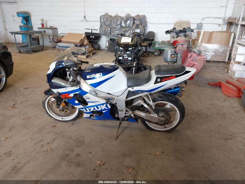2002 Suzuki Gsx-R750 VIN: JS1GR7HA822107292 Lot: 43842323