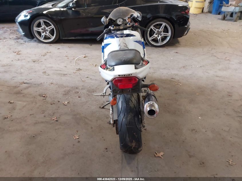 2002 Suzuki Gsx-R750 VIN: JS1GR7HA822107292 Lot: 43842323