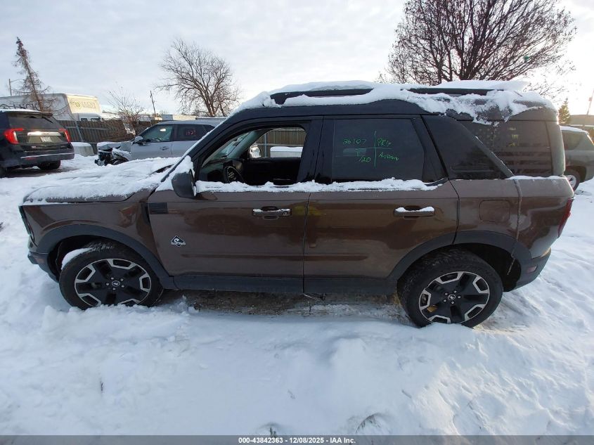 2022 Ford Bronco Sport Outer Banks VIN: 3FMCR9C63NRD12873 Lot: 43842363
