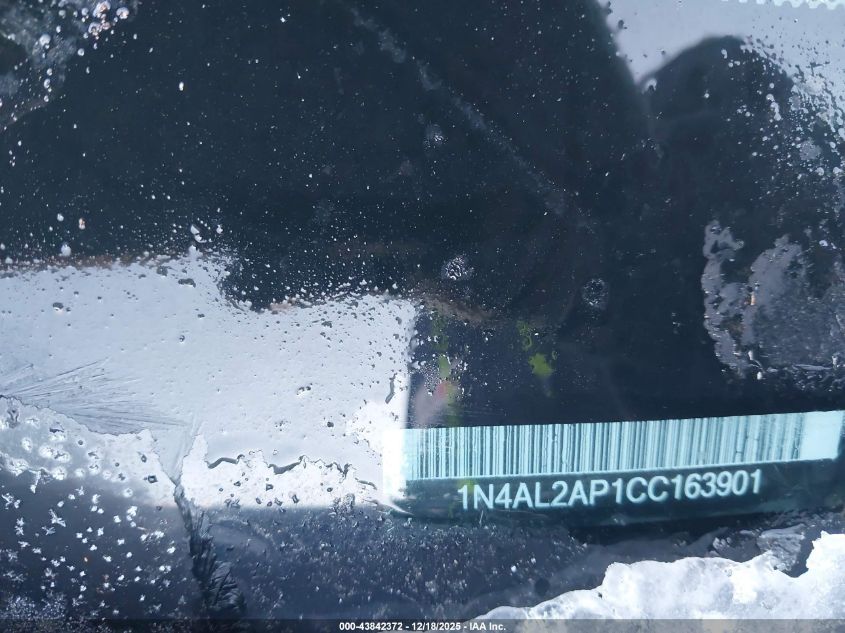 2012 Nissan Altima 2.5 S VIN: 1N4AL2AP1CC163901 Lot: 43842372