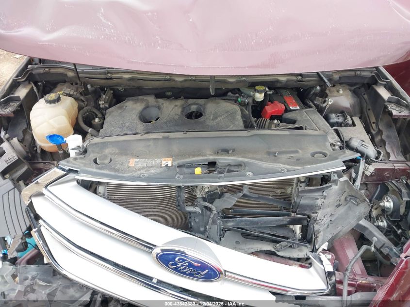 2017 Ford Edge Sel VIN: 2FMPK3J96HBB02240 Lot: 43842383