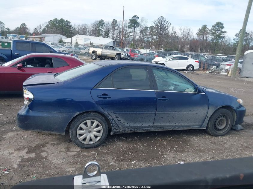 2006 Toyota Camry Le VIN: 4T1BE30K96U160341 Lot: 43842386