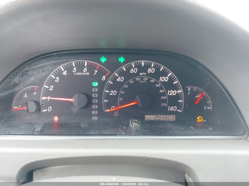 2006 Toyota Camry Le VIN: 4T1BE30K96U160341 Lot: 43842386