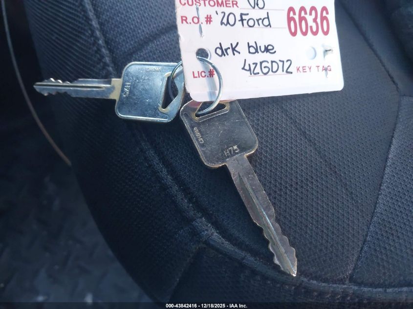 2020 Ford Police Interceptor Utility VIN: 1FM5K8AB8LGA41904 Lot: 43842416