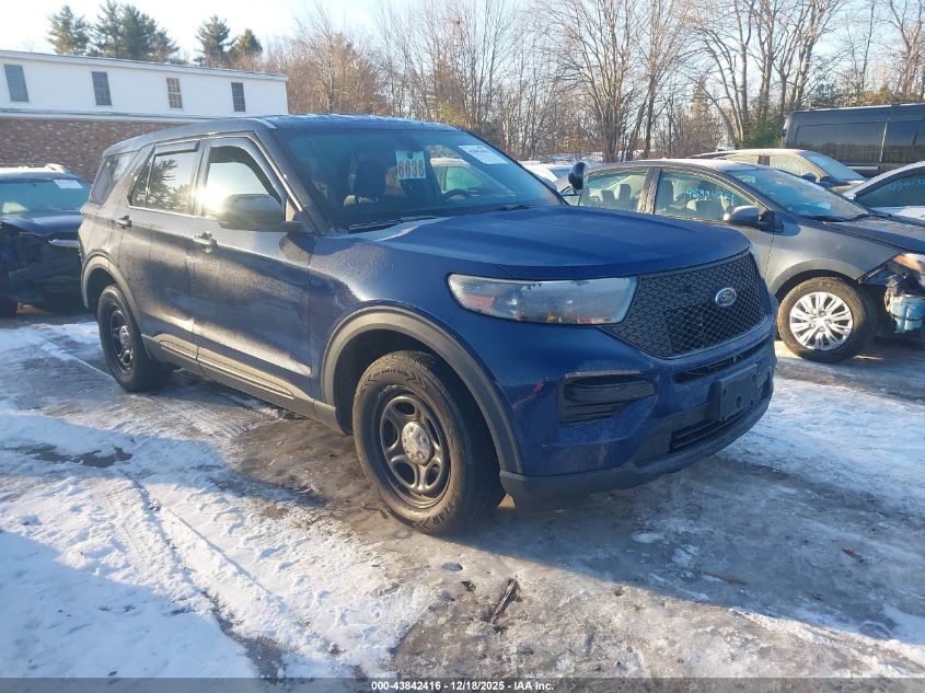 2020 Ford Police Interceptor Utility VIN: 1FM5K8AB8LGA41904 Lot: 43842416