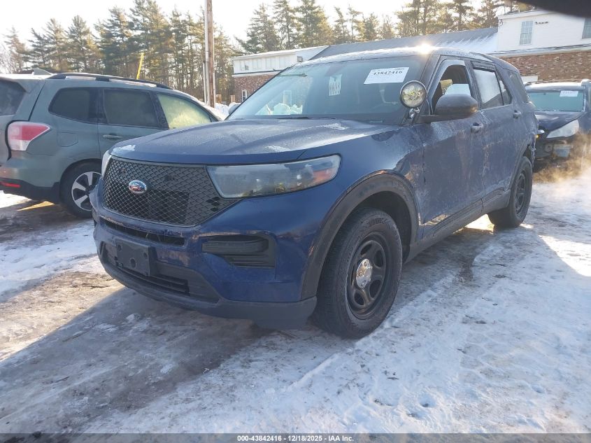 2020 Ford Police Interceptor Utility VIN: 1FM5K8AB8LGA41904 Lot: 43842416