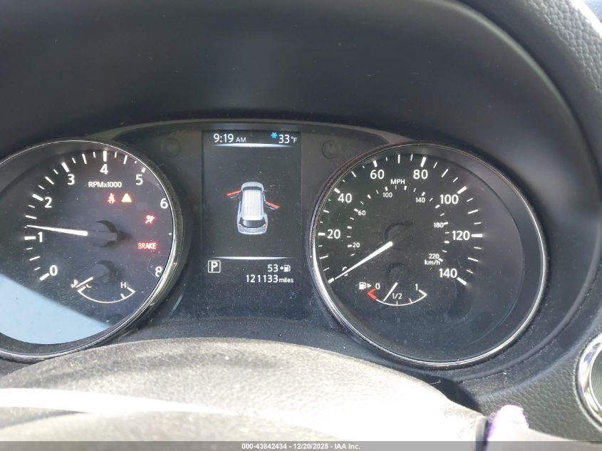 2017 Nissan Rogue Sv VIN: KNMAT2MV4HP59242 Lot: 43842434