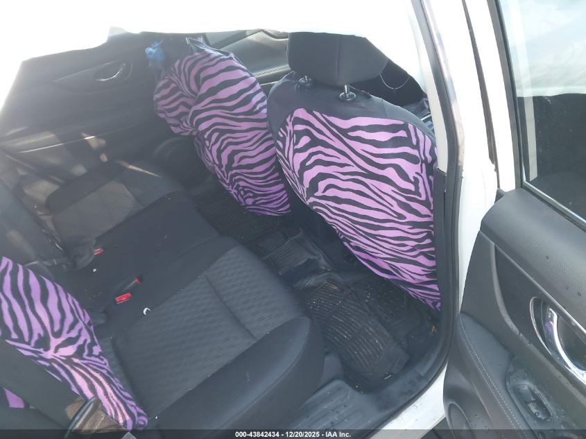 2017 Nissan Rogue Sv VIN: KNMAT2MV4HP59242 Lot: 43842434