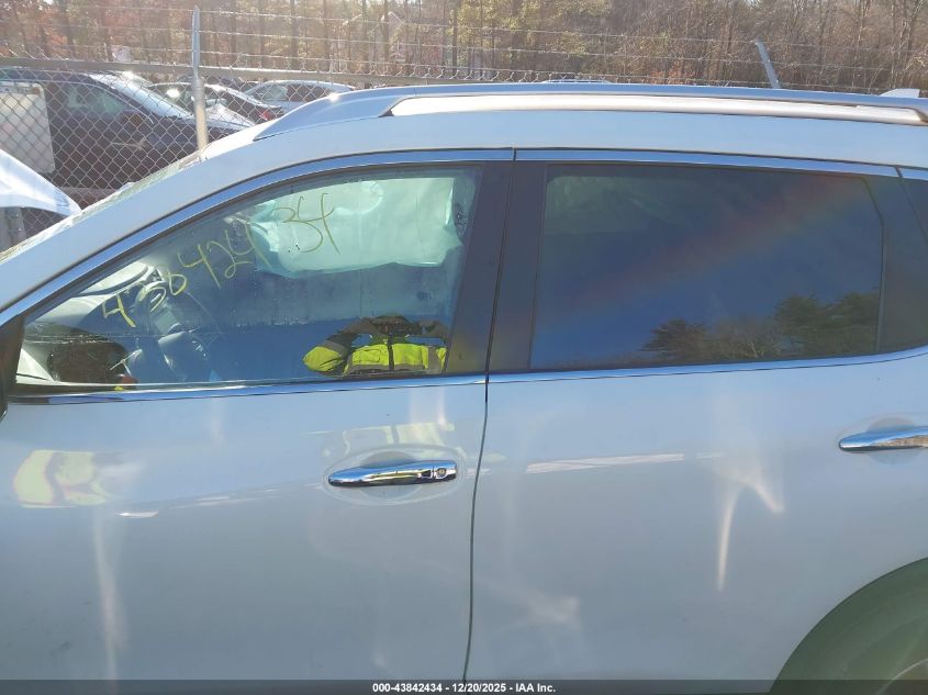 2017 Nissan Rogue Sv VIN: KNMAT2MV4HP59242 Lot: 43842434