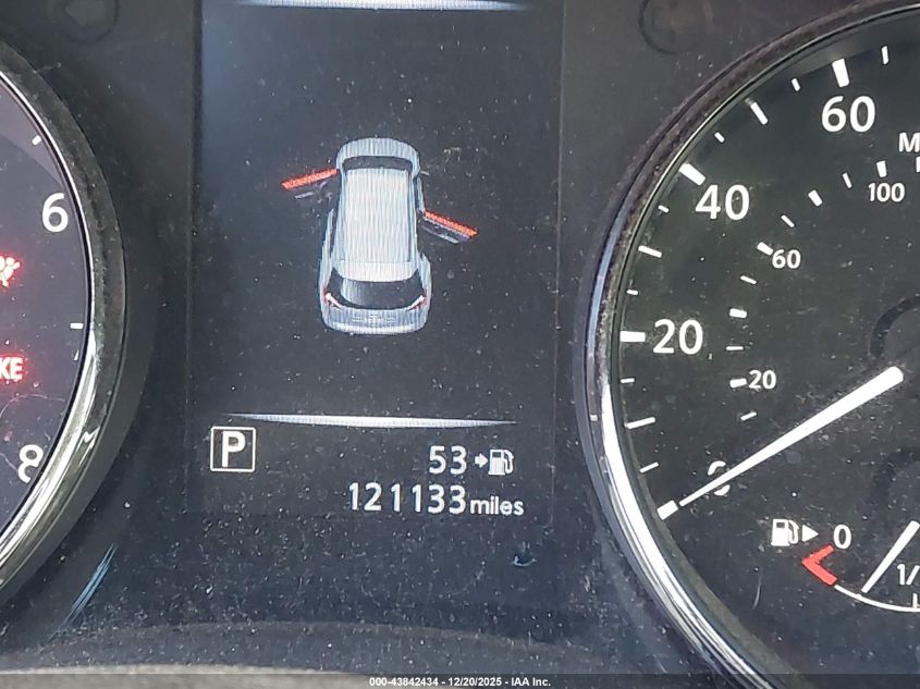 2017 Nissan Rogue Sv VIN: KNMAT2MV4HP59242 Lot: 43842434