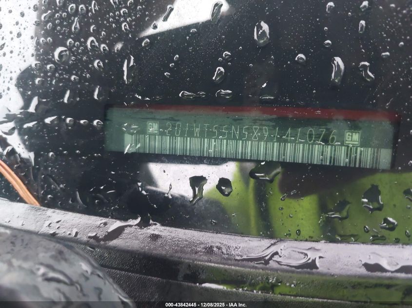 2008 Chevrolet Impala Lt VIN: 2G1WT55N589141076 Lot: 43842445