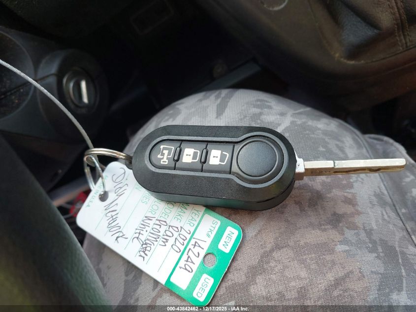 2020 Ram Promaster 1500 Low Roof 136 Wb VIN: 3C6TRVAG2LE130165 Lot: 43842462