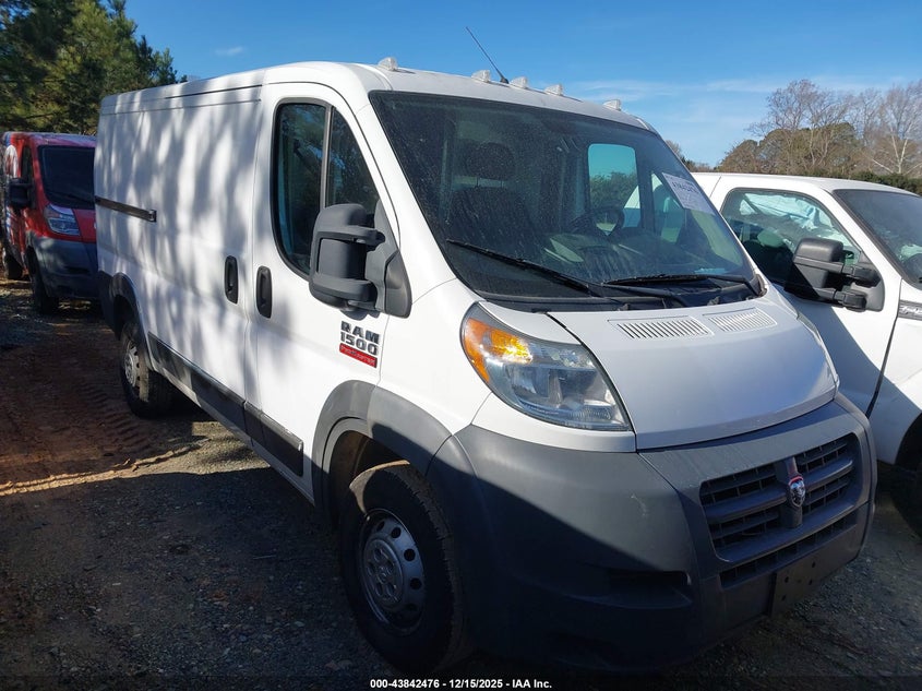 3C6TRVAG4GE136068 2016 Ram Promaster 1500 Low Roof auction photo 1
