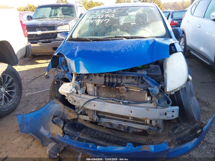 2007 Toyota Yaris VIN: JTDJT923075134947 Lot: 43842508