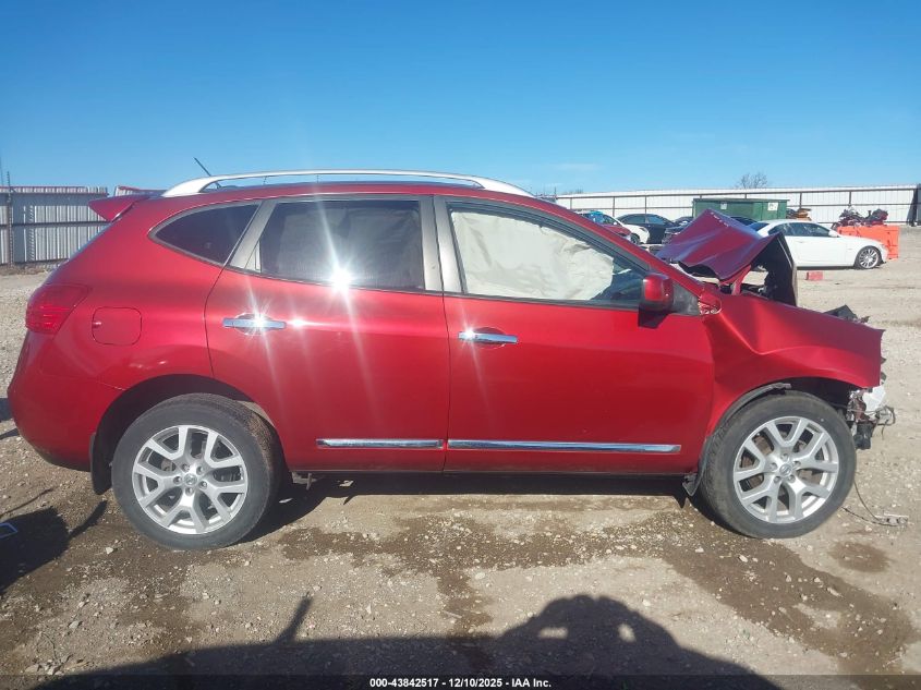 2013 Nissan Rogue Sv W/Sl Pkg VIN: JN8AS5MT8DW524083 Lot: 43842517