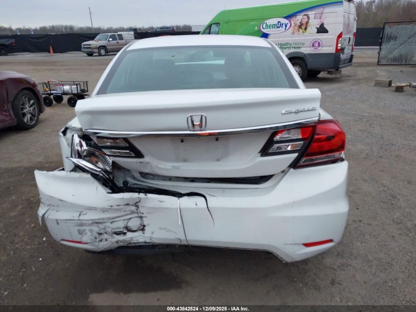 2015 Honda Civic Ex-L VIN: 19XFB2F96FE248534 Lot: 43842524