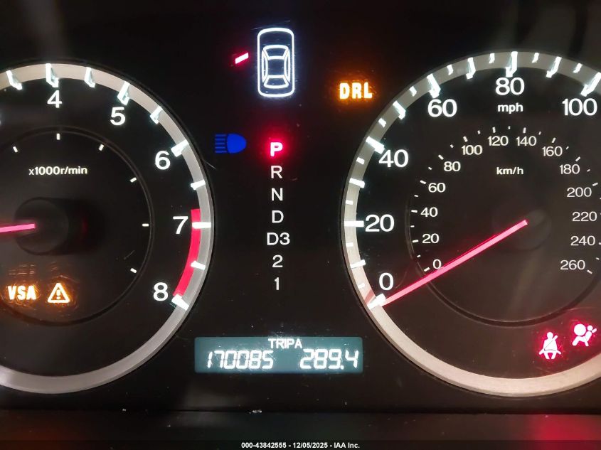 2009 Honda Accord 3.5 Ex VIN: 1HGCP36709A000006 Lot: 43842555