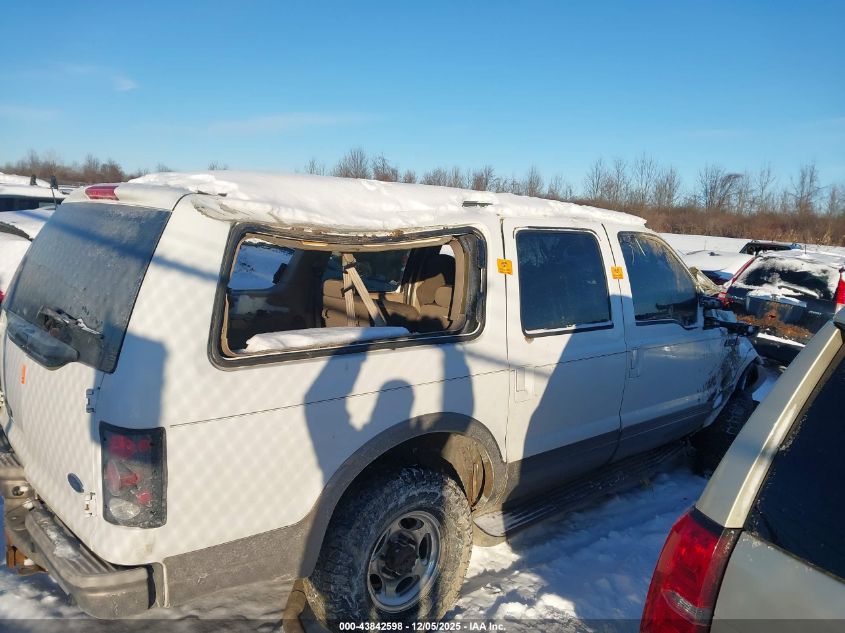 2004 Ford Excursion Eddie Bauer VIN: 1FMNU45S54EA29669 Lot: 43842598